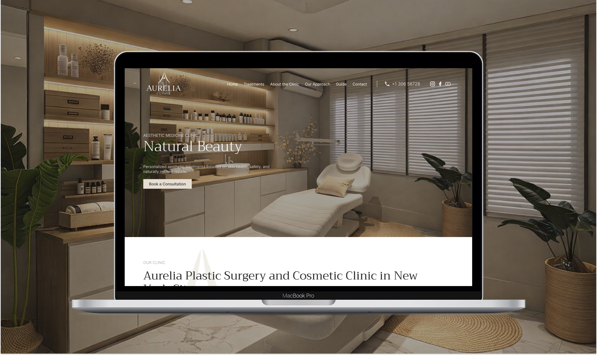Aurelia Clinic — Trust, Aesthetics, Precision